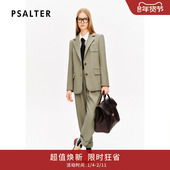 PSALTER诗篇复古学院刺绣西装 100%进口美利奴羊毛 外套秋