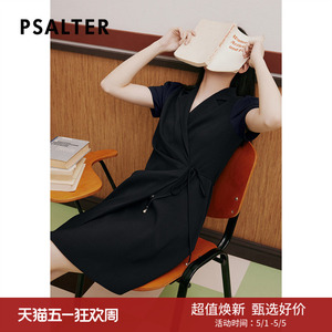 【春夏热卖】诗篇专选夏系带收腰西装裙连衣裙