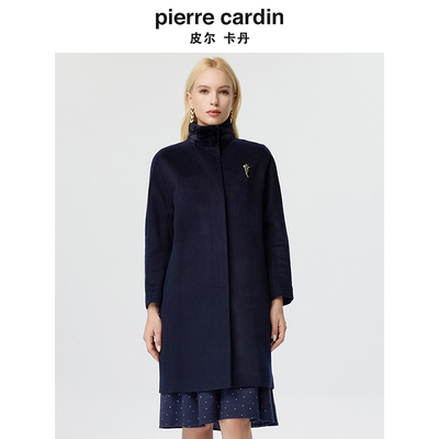 新款简约知性通勤淑女毛呢大衣