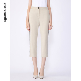 商场同款皮尔卡丹女装夏季新款通勤干练时尚百搭西服裤子