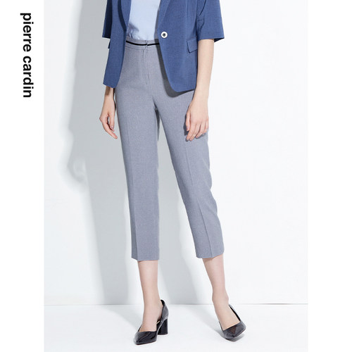 自然腰简约百搭西装裤