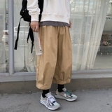 XZ216-K23-F55S-2XL中性/情侣/男咔叽美系灯笼裤宽松长裤，男装休闲裤，星座716