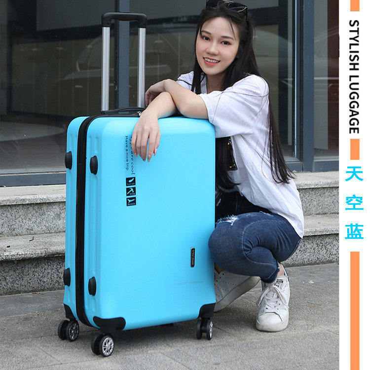 个性20万向轮密码箱子行李箱男24寸皮箱拉杆箱女学生潮韩版小清新