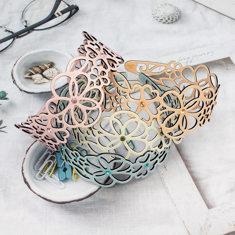 尾货法国佩妮风格树脂发夹发箍头箍发卡日韩环保舒适小清新压刘海