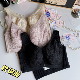 原199蔓婷雅品牌珍珠棉薄CD杯内衣宽肩带背心式软钢圈调整型文胸