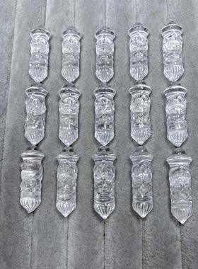 2026热销爆款天然白水晶文昌笔狐仙diy项链吊坠配件 款式流行时尚