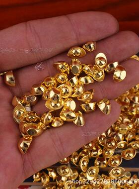 2026迷你小元宝摆件合金元宝银元宝实心压缸创意装饰用品办公室小