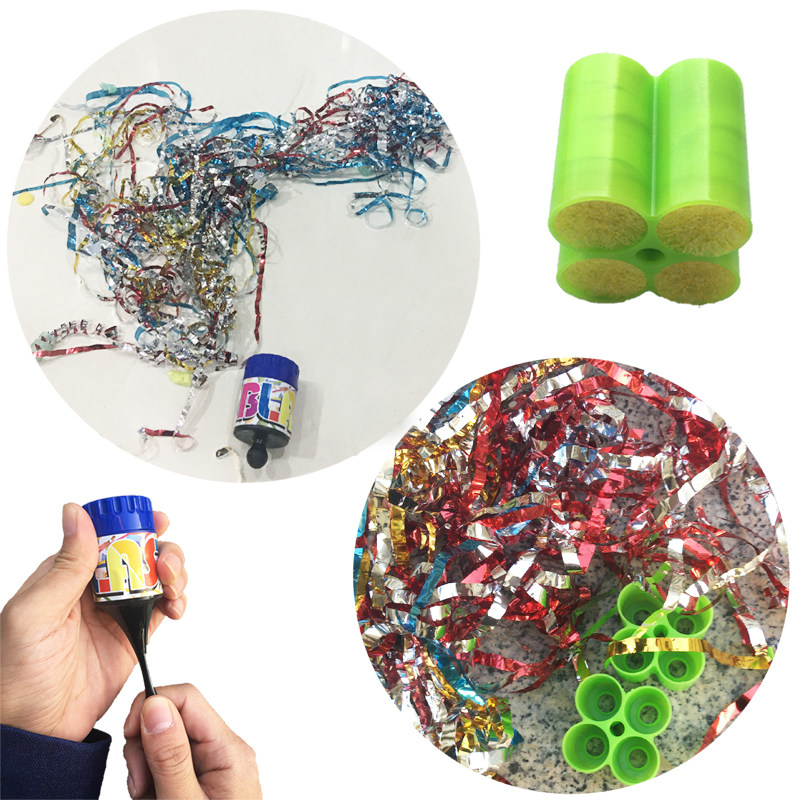 现货秒发儿童炮过年春节的无烟小孩玩小拉炮拉花手圣诞节礼炮派对