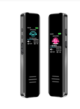 现代笔(HYEONDAY)K5数字录音笔 学习培训专用 高清彩屏 炫黑色