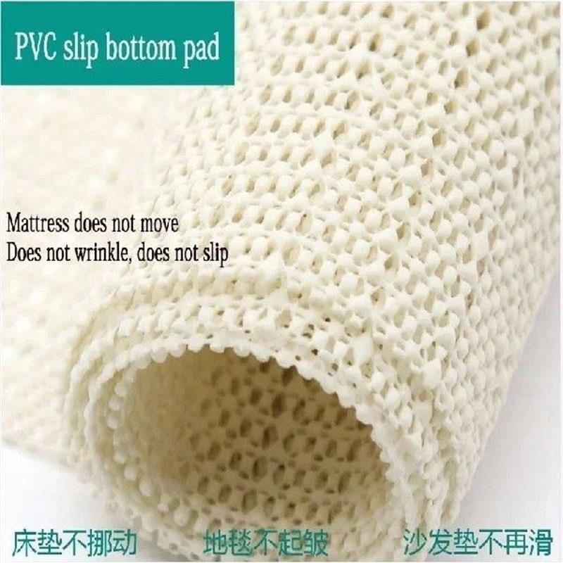2pcs 60x60cm Silica Gel Antiskid Net Cloth PVC Foaming Sofa