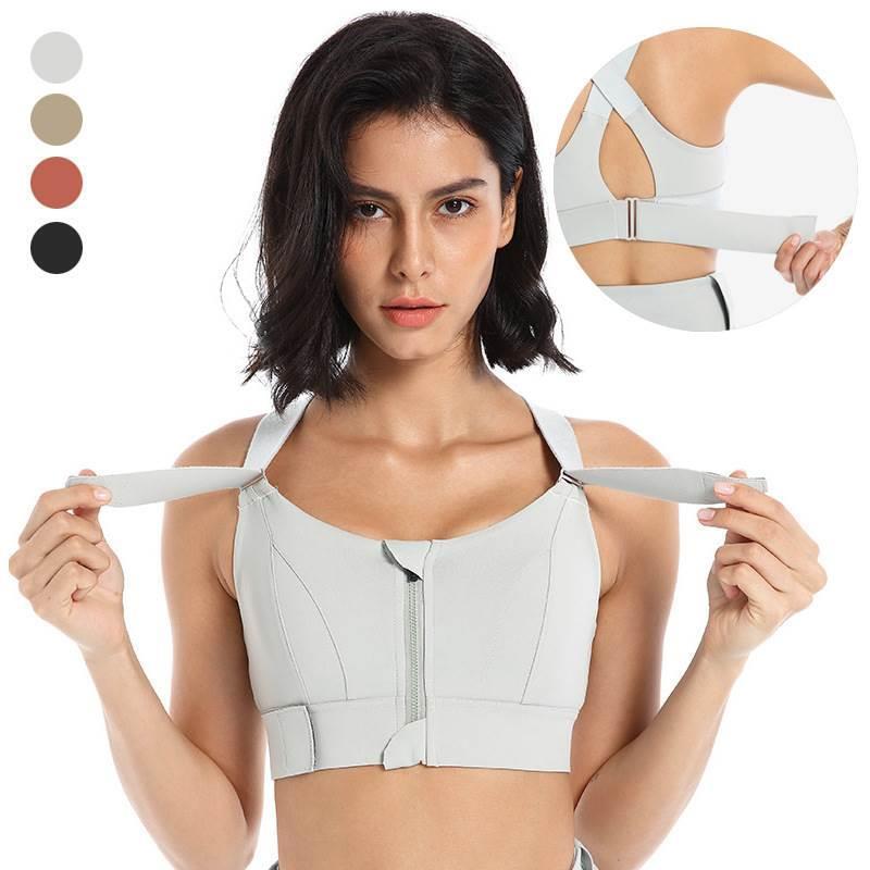 Women Padded Adjustable Strap fastener Women Yoga Sports Bra