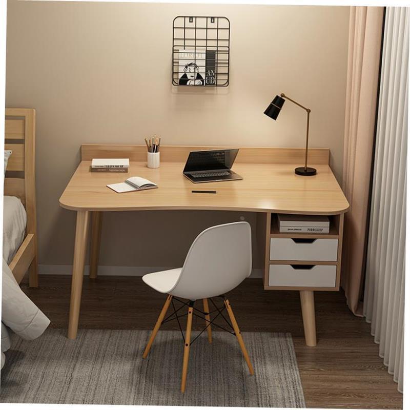 Desk simple office computer table home wooden study desk书桌