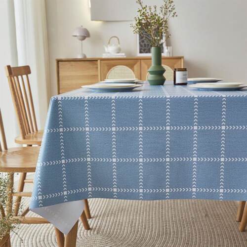 waterproof tablecloth plastic washable  table cover mat big
