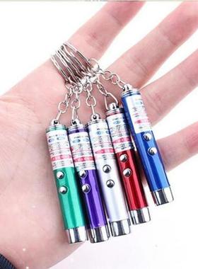 Laser funny cat stick New Cool 2 In1 Red Laser Pointer Pen W