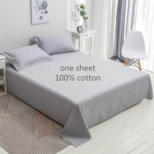 纯棉床单mono color sheet bedsheet bed linen spread cotton12
