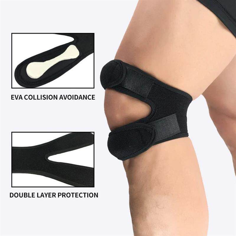 1PC Pressurized Knee Wrap Sleeve Support Bandage Pad Elastic