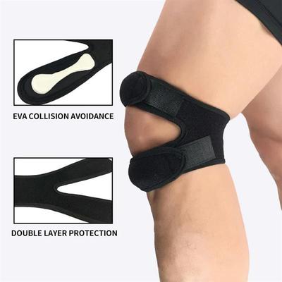 1PC Pressurized Knee Wrap Sleeve Support Bandage Pad Elastic