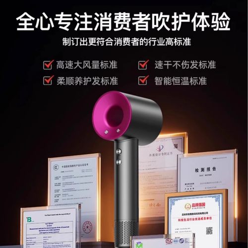 高速负离子恒温速干吹风机