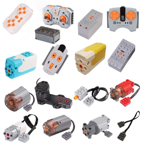 小颗粒积木电机ML马达遥控锂电池