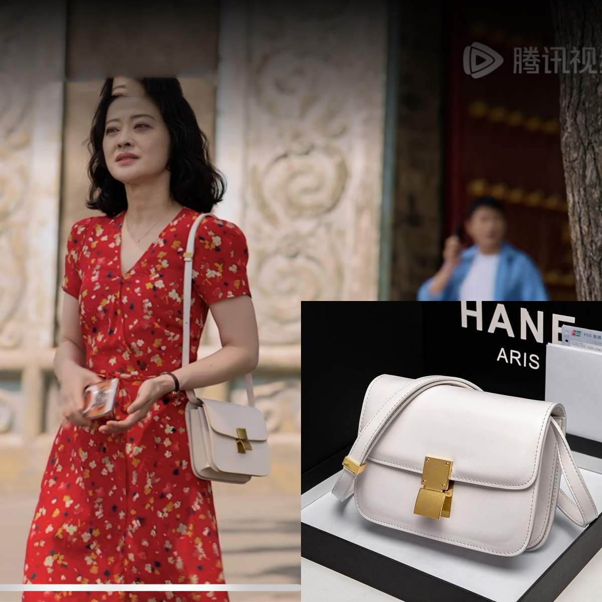 我的后半生刘丽娜梅婷同款真皮包超火包包box豆腐包单肩斜挎女包