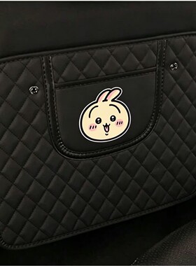 汽车椅背防踢垫儿童后排防踢垫chiikawa卡通可爱乌萨奇座椅防污垫