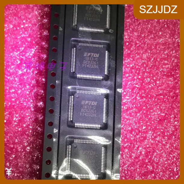 FT4232 FT4232HL LQFP64脚 全新USB高速转双通道芯片 贴片IC