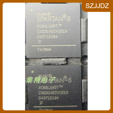 xc6slx45t-2csg324i fbga 可编程门列阵 ic芯片 电子元器件