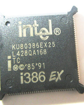 KU80386EX33 QFP 防爆嵌入式微处理器 全新原装现货