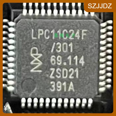 LPC11C24FBD48/301 LPC11C24F/301 QFP48数字信号处理器芯片 集成
