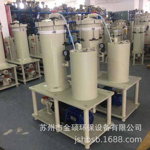 大流量精密滤纸过滤机前处理过滤机耐酸碱药液精密过滤机