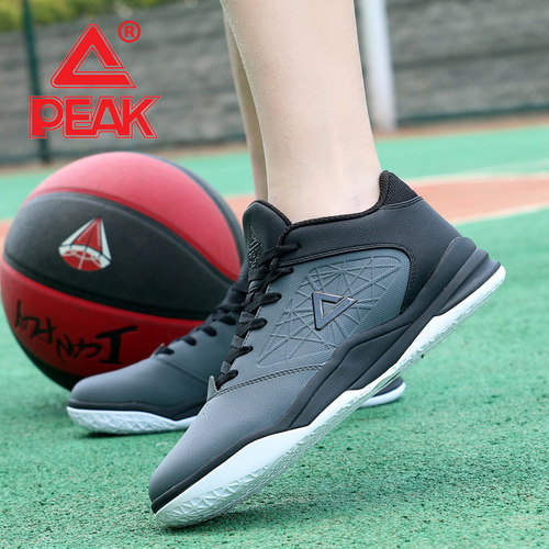 男鞋新款防滑耐磨低帮运动篮球鞋