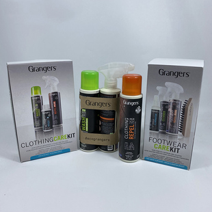 现货正品Grangers始祖鸟冲锋衣羽绒服棉服DWR防水修复喷雾清洗剂