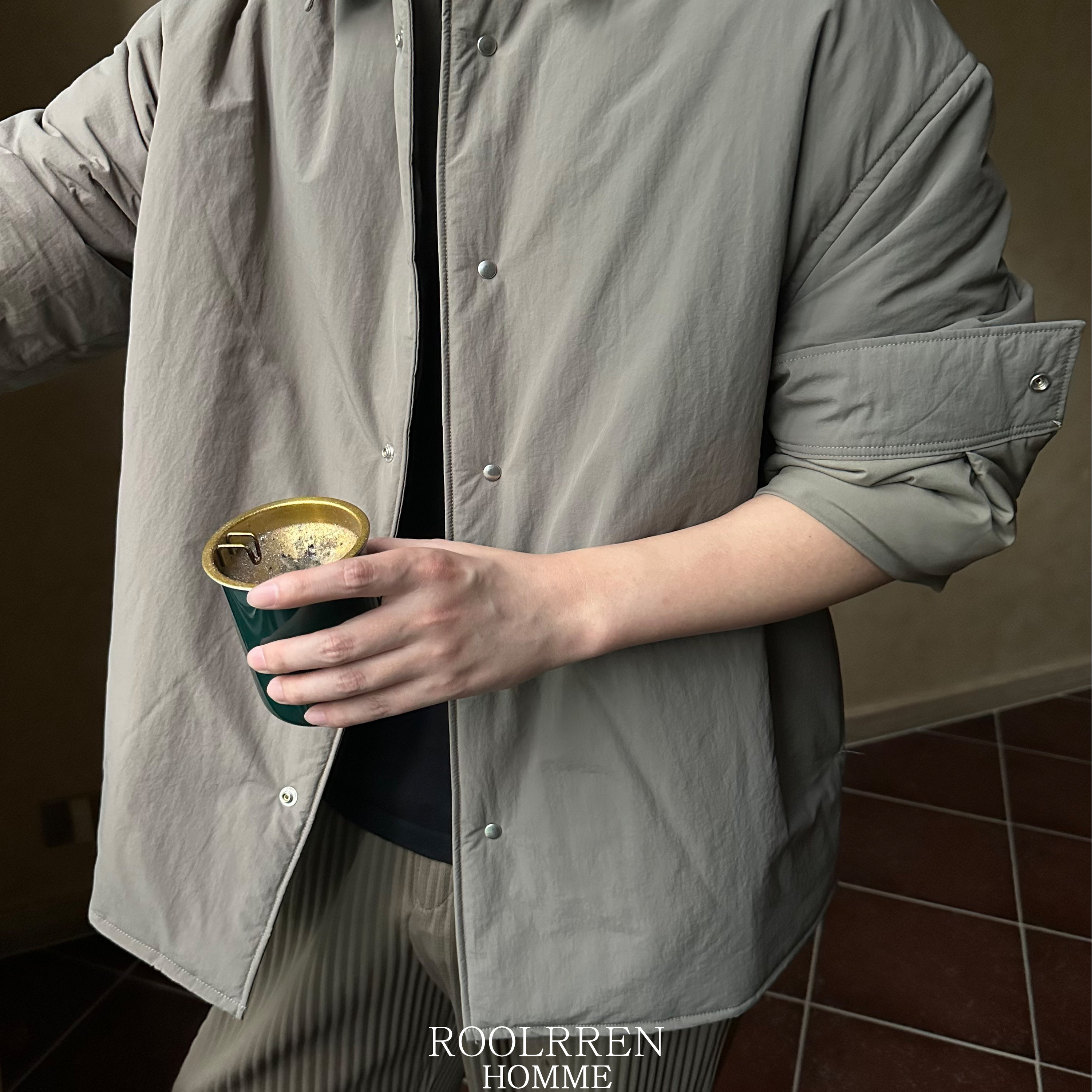 ROOLRREN3M新雪丽G棉【轻薄通勤】高效保暖杜邦三防处理衬衫棉服