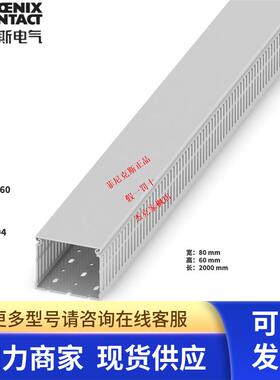 3240194德国菲尼克斯CD 80X60行线槽电线槽 排线槽 2米/根 Y