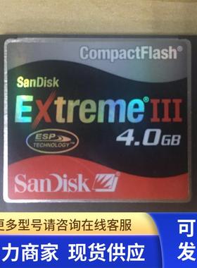 COMPACTFLASH/SanDisk/EXTREMEIII 4G工业级 CF卡现售实物图 议价