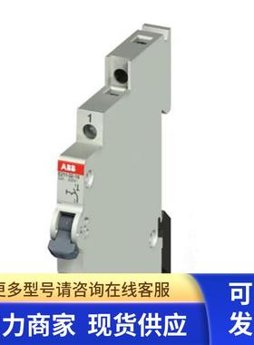 原装ABB带LED白色指示灯导轨开关  E219-B220   110-220VDC