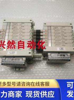 拆机原装SMC VVQ2000-10A-1 VQ2200Y-5 EX120-SMJ1 DC24V阀组实拍