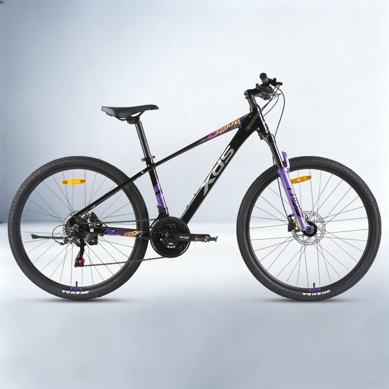 喜德盛山地自行车中国风禧玛诺21速铝合金车架男女学生代步单车