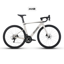 喜德盛2025款AD300公路自行车20速油压碟刹铝合金车架竞技赛车