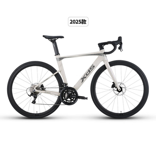 喜德盛2025款 AD300公路自行车20速油压碟刹铝合金车架竞技赛车