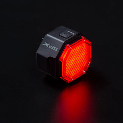 喜德盛智能骑行尾灯刹车感应小巧LED光源防水设计