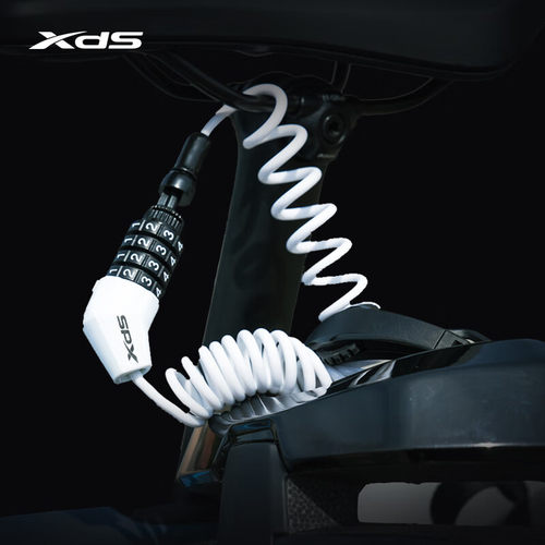 头盔密码锁防偷防盗自行车密码锁