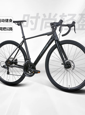 喜德盛公路自行车RT180碟刹14速X6铝合金车架弯把赛车