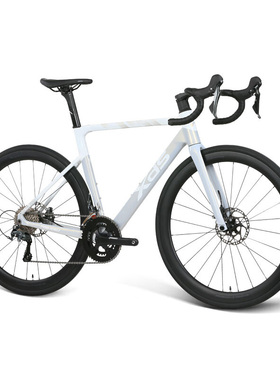 喜德盛公路自行车RS450PRO碳纤维前叉禧玛诺20速油压碟刹综合赛车