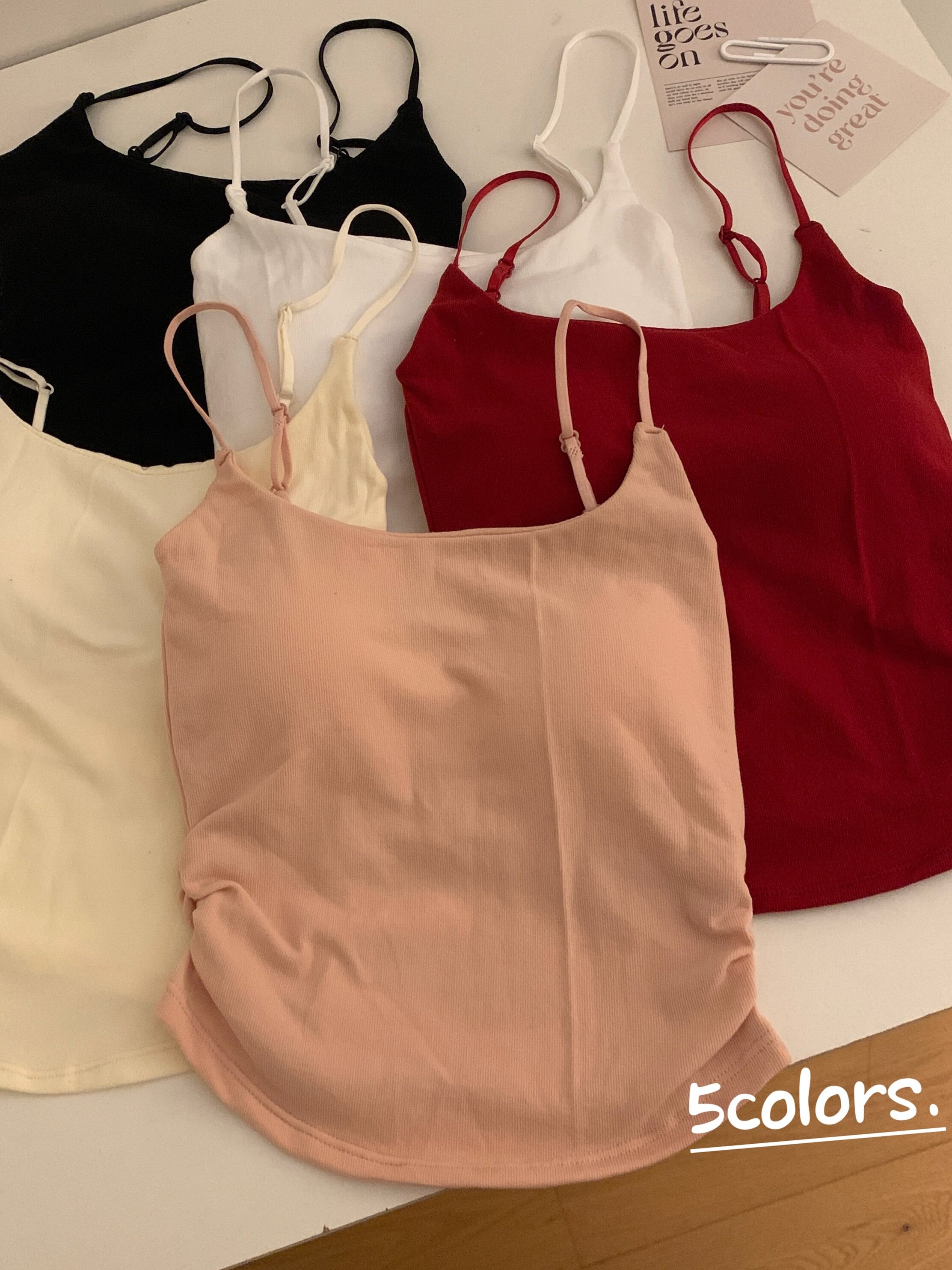 小心机褶皱设计感吊带背心夏季修身带胸垫上衣外穿内搭美背上衣女,女装/女士精品,背心吊带,淘宝优惠券,粉丝福利购,淘宝优惠卷