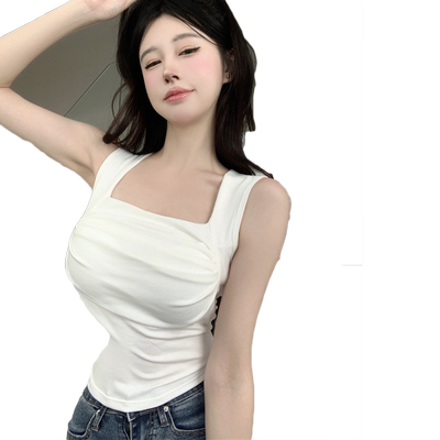 带胸垫小吊带女外穿女