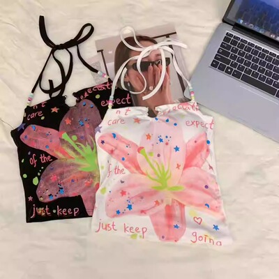 夏季新款甜辣性感背心吊带