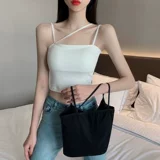 Дизайнерский бюстгальтер-топ, весенний топ с чашечками, коллекция 2022, тренд сезона, облегающий крой