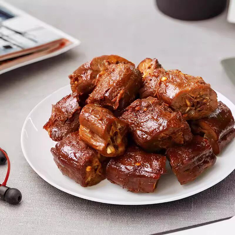 【5盒】周黑鸭锁鲜鸭脖鸭锁骨鸡翅尖鸭货卤味解馋零食官方旗舰店