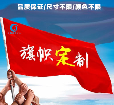 旗帜定做 彩旗队旗班旗 国旗 导游旗校旗广告旗定制 刀旗彩旗制作